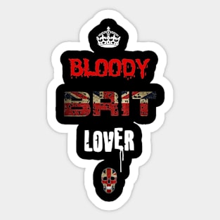 Bloody Brit Lover [Dark] Sticker